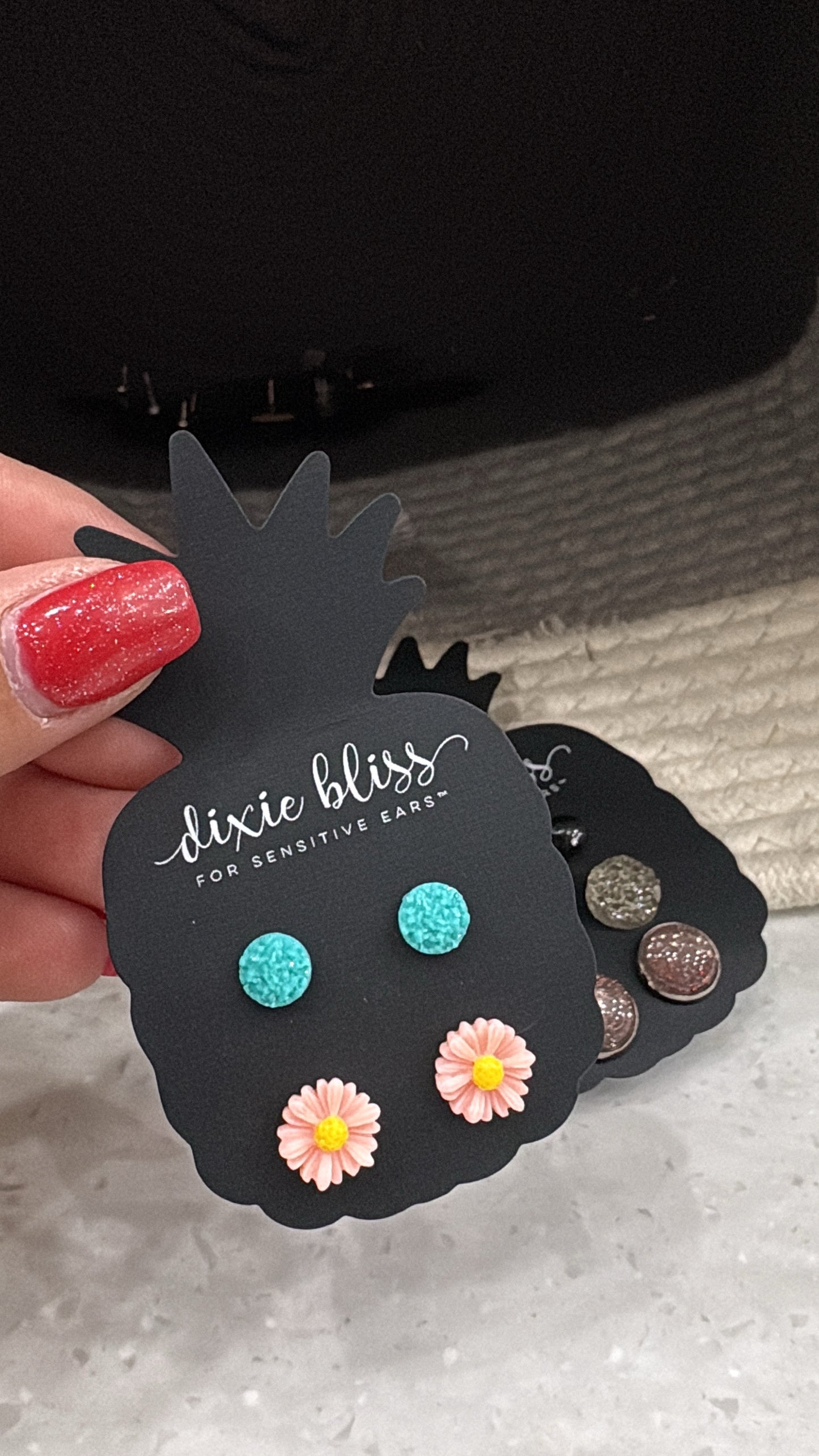 Dixie bliss - pink flower duo