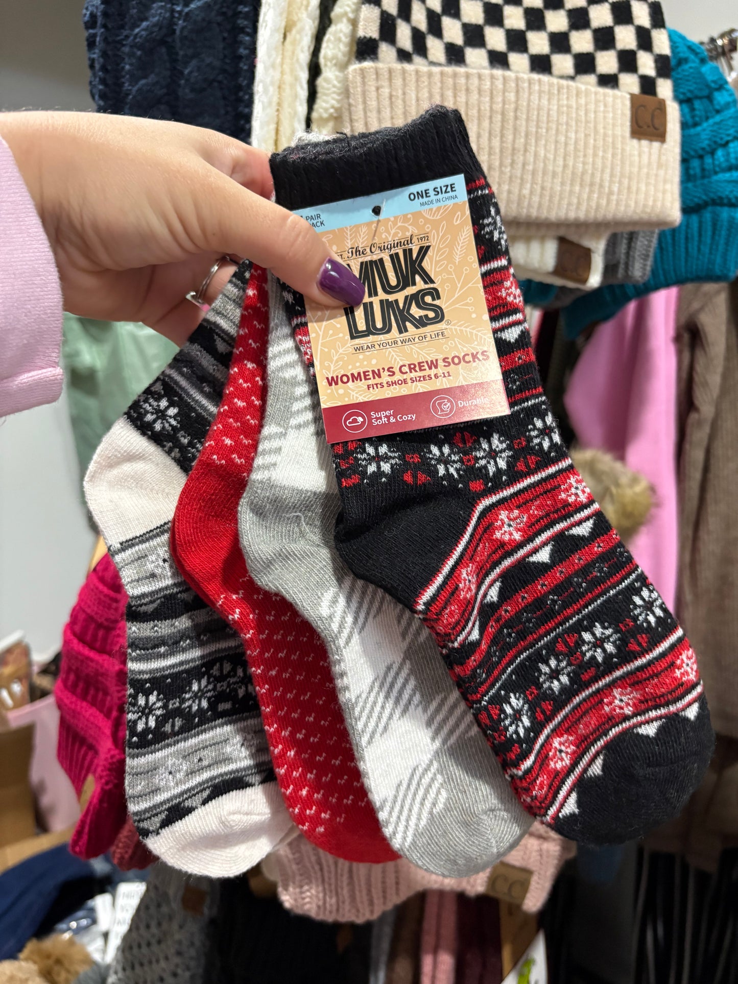 4 piece sock set