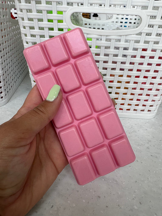 Pink slow rise chocolate bar