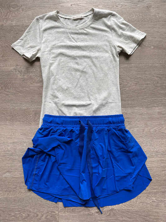 Royal Blue Skort