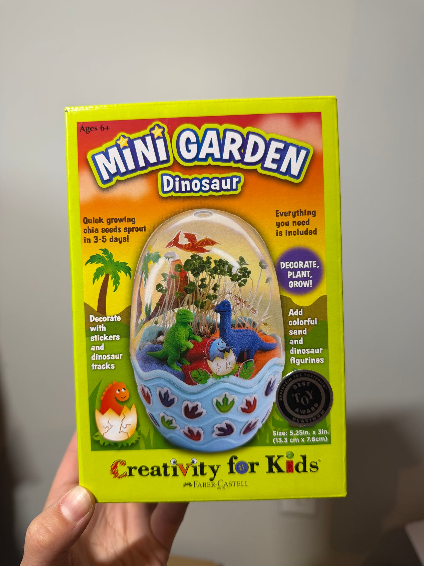 Dino mini garden
