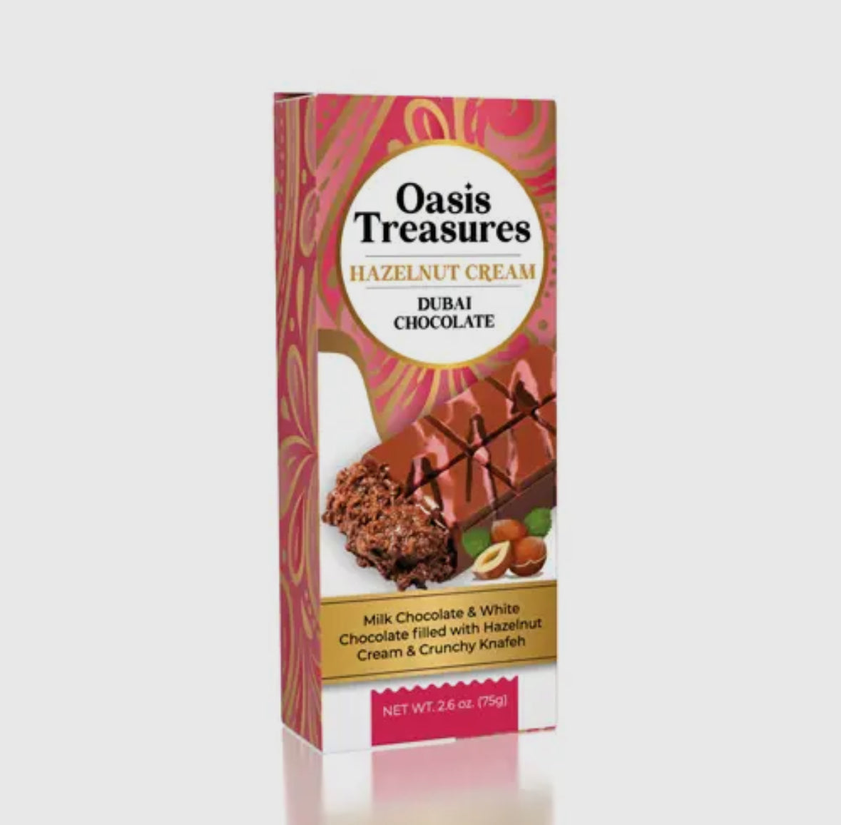 Hazelnut Dubai chocolate bar PREORDER