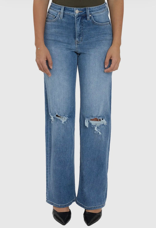 RFM Distressed Wide Leg