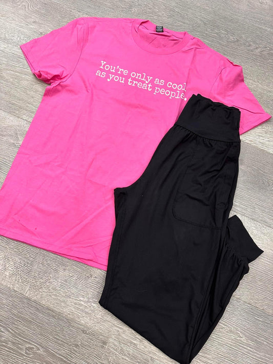 Small Pink only as cool tee