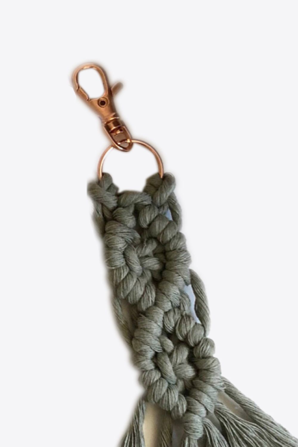 Braided Fringe Keychain