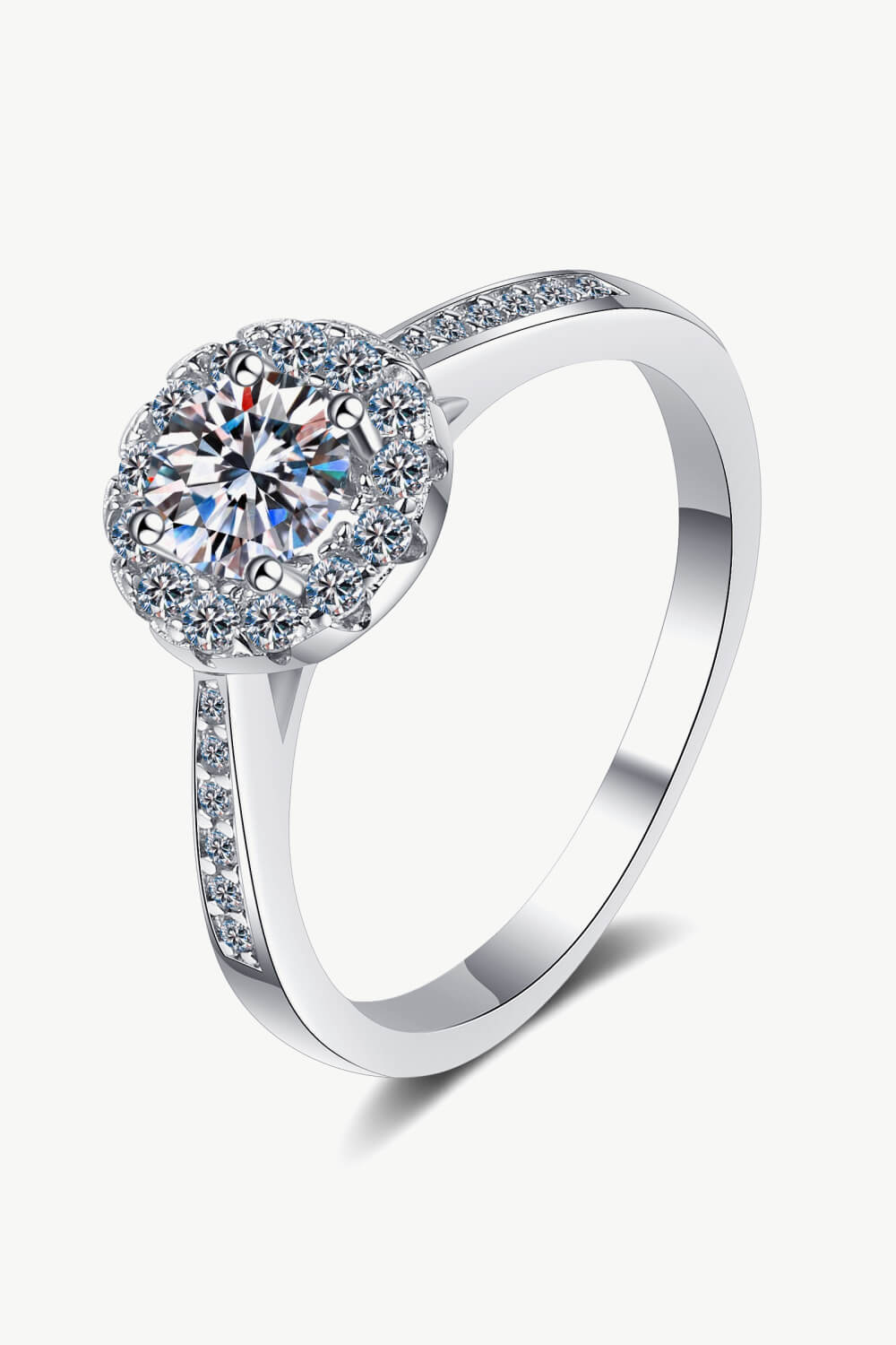 Moissanite 925 Sterling Silver Ring