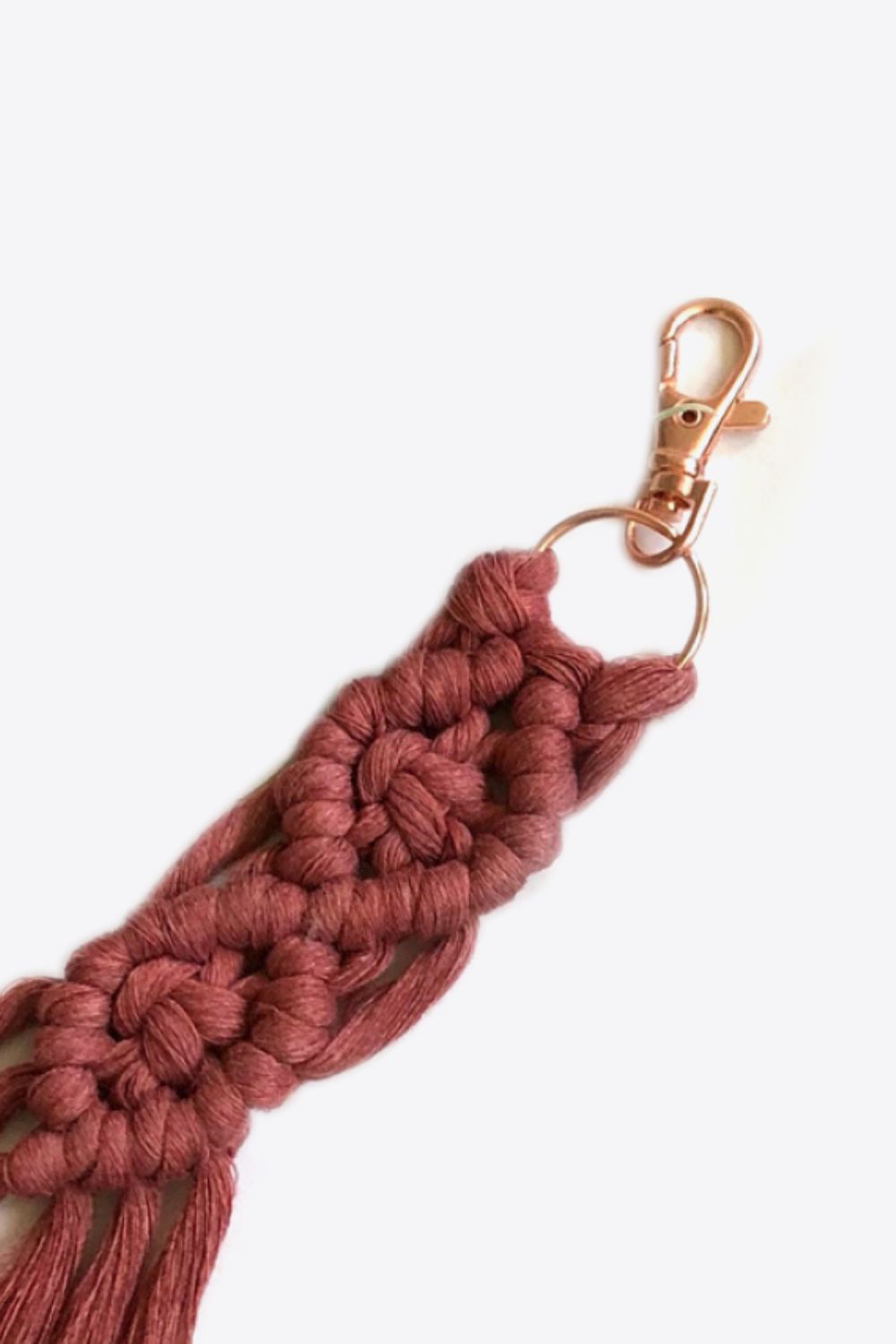 Braided Fringe Keychain