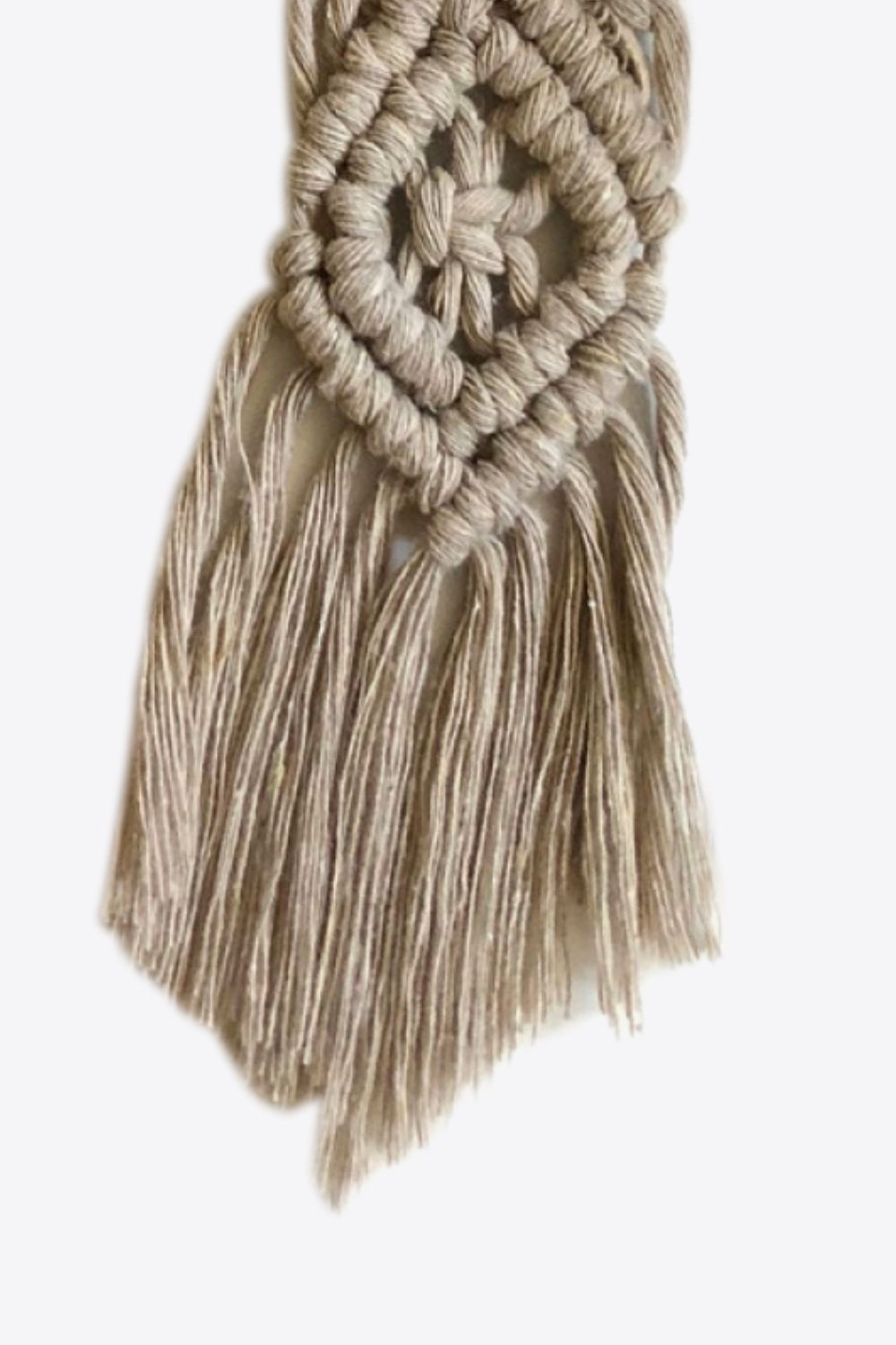 Braided Fringe Keychain