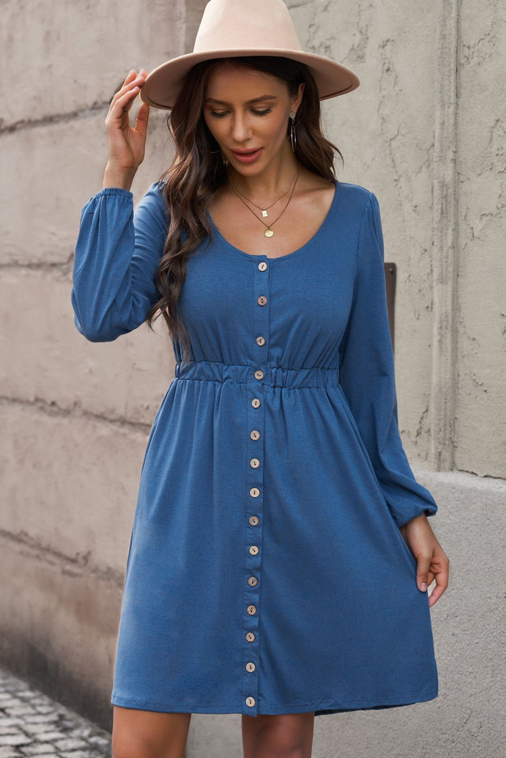 Empire waist sales shirt dress