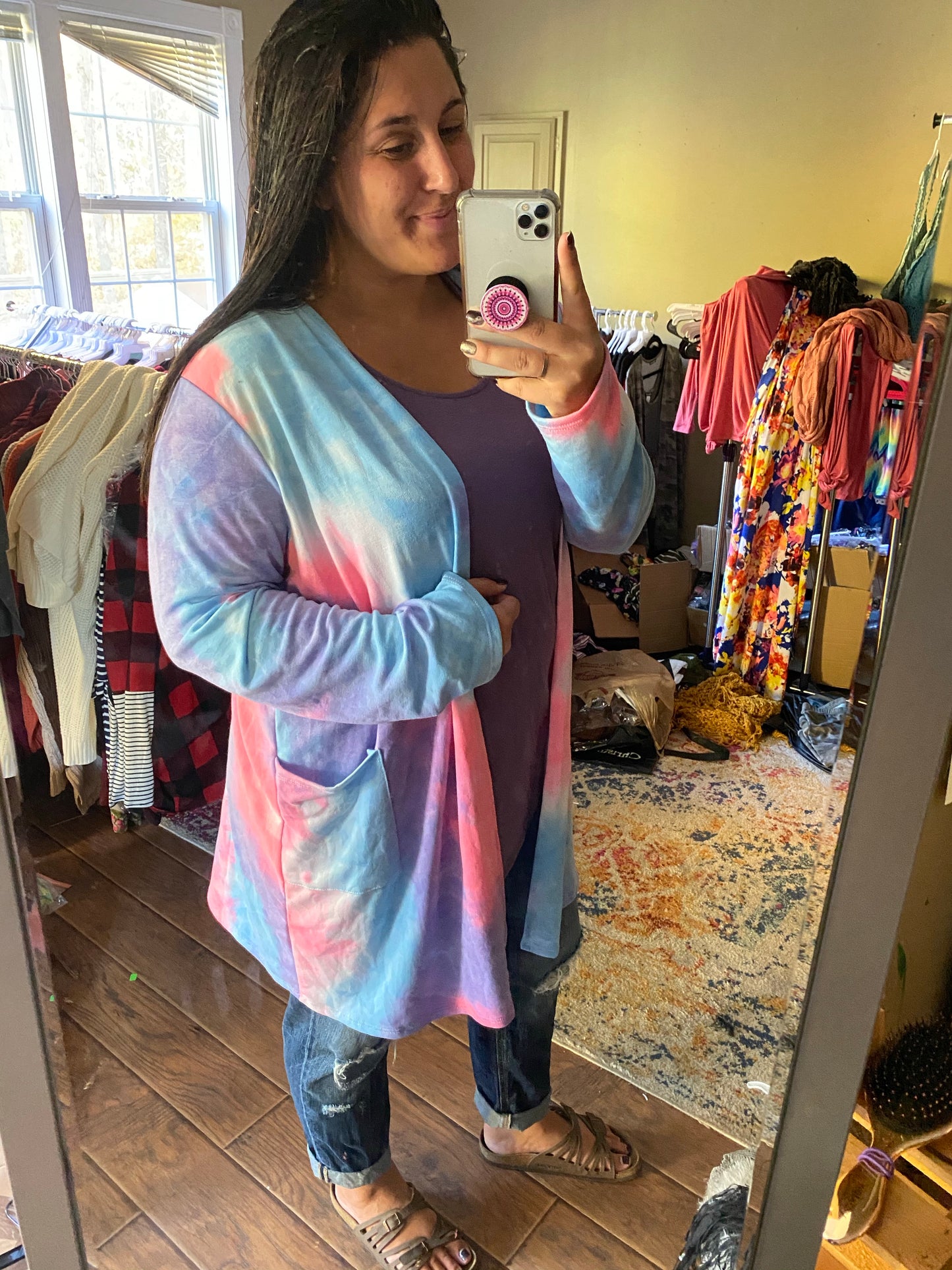 Tie Dye Cardigan