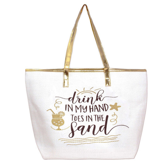 Drink in My Hand Tote Bag