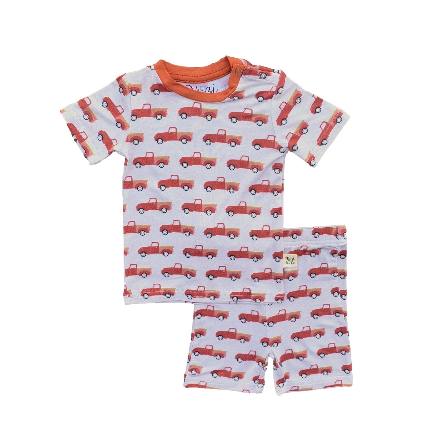 Pink pickups short sleeve set