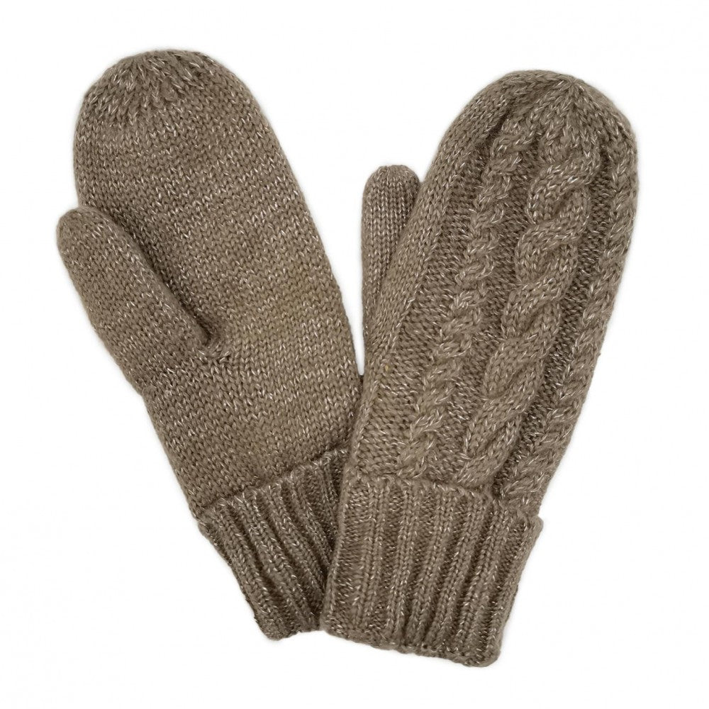 Taupe Mittens