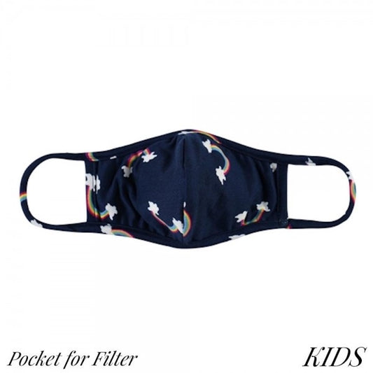 Kids Navy Rainbows