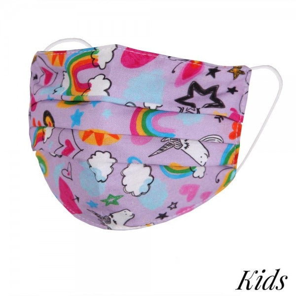 Kids Unicorn/Rainbow Mask
