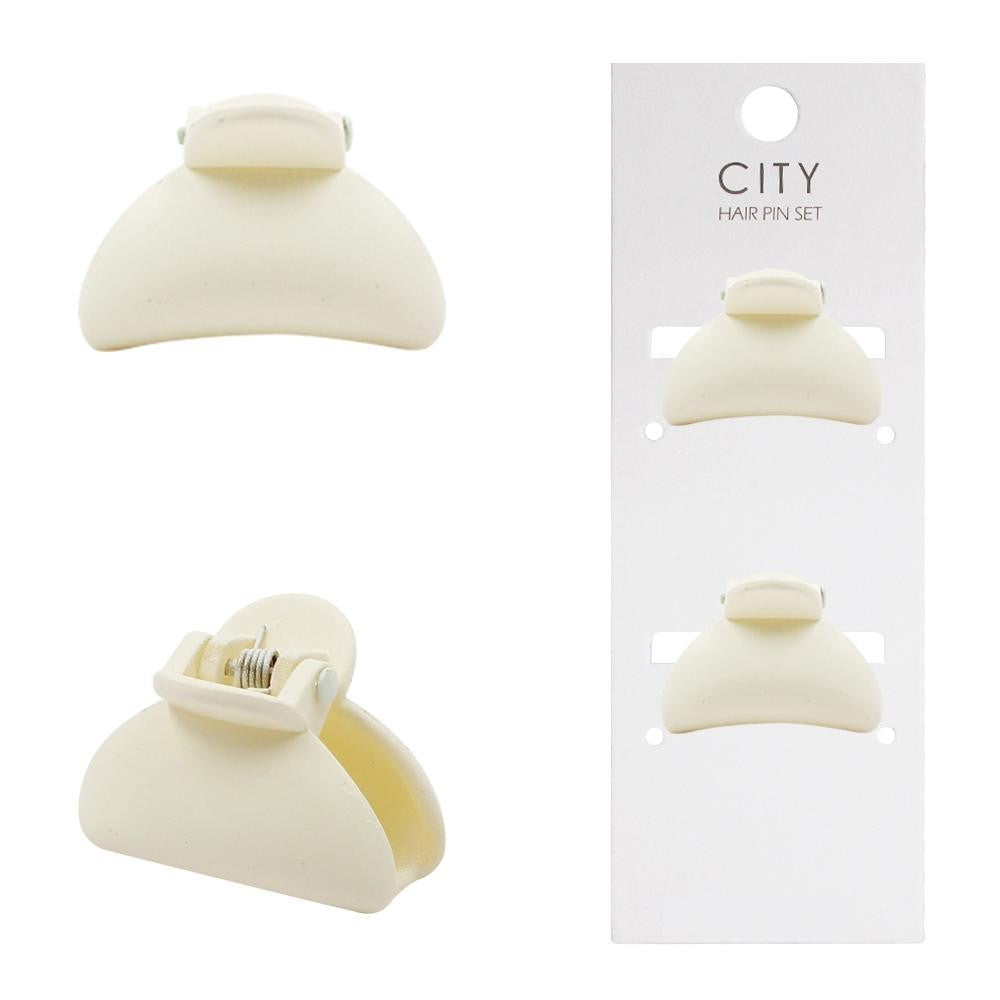 White mini clips