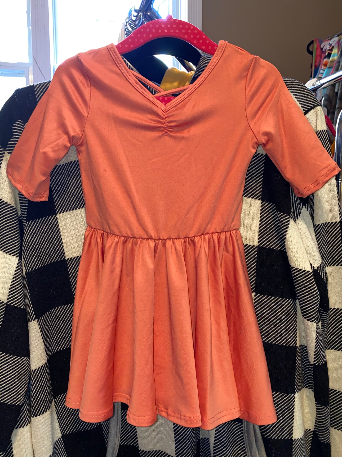 Coral Ballerina Dress