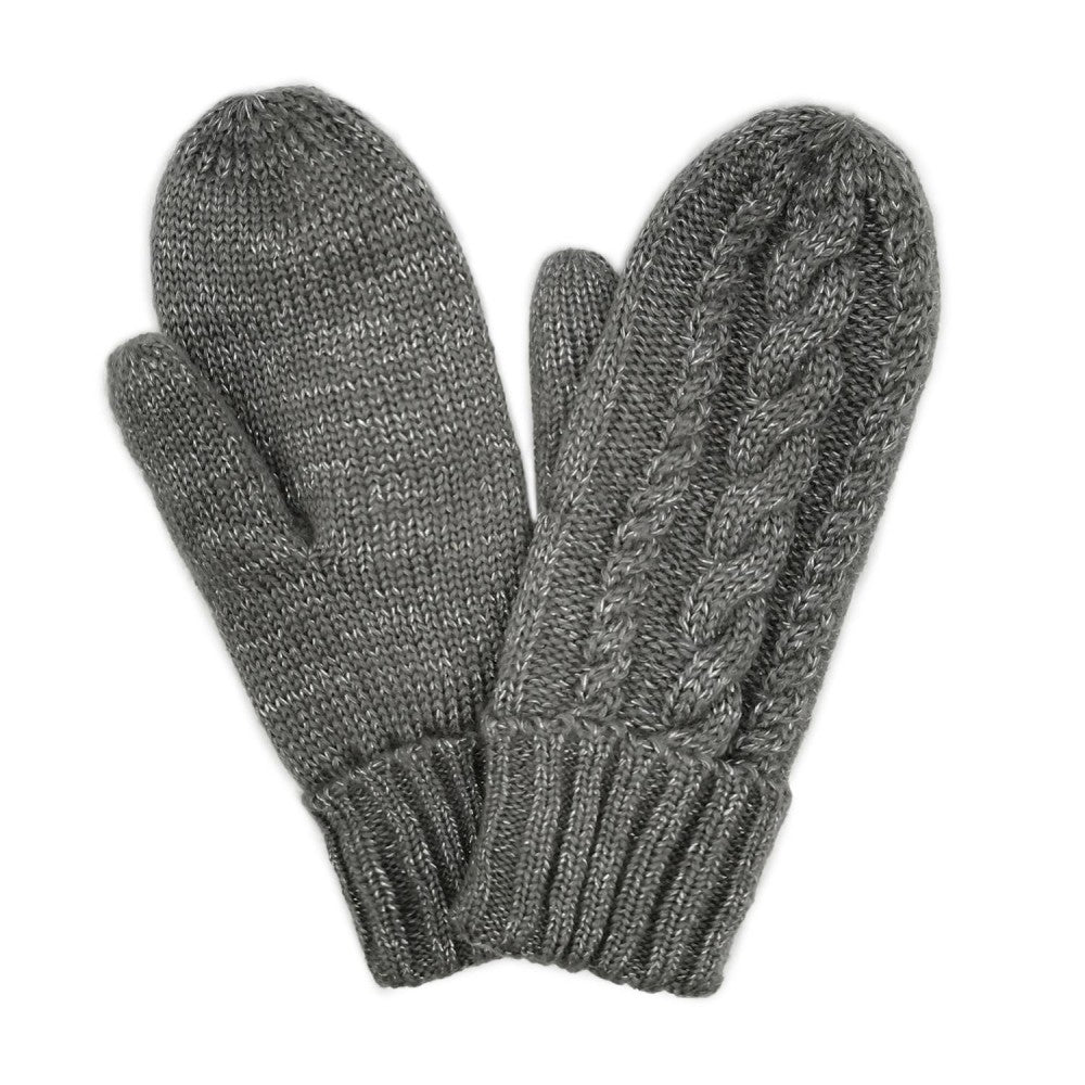 Grey Mittens