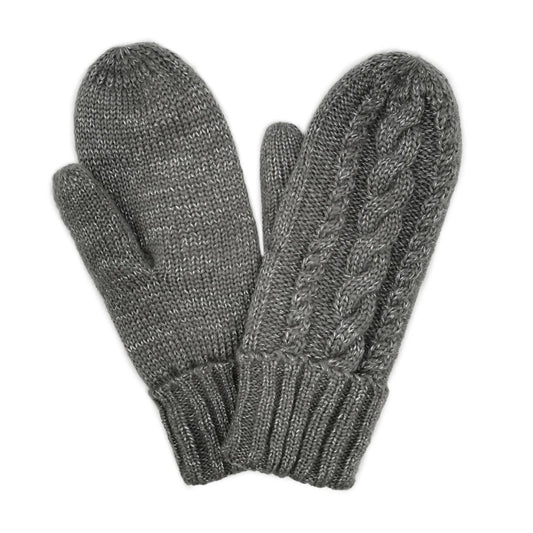 Grey Mittens