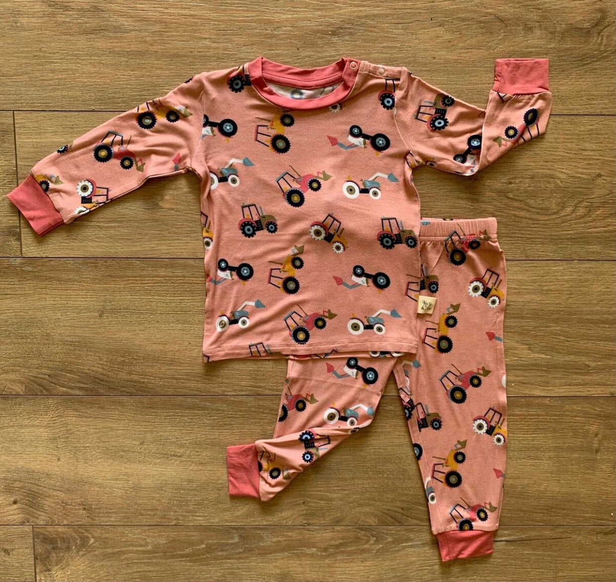 Farm Button Footies