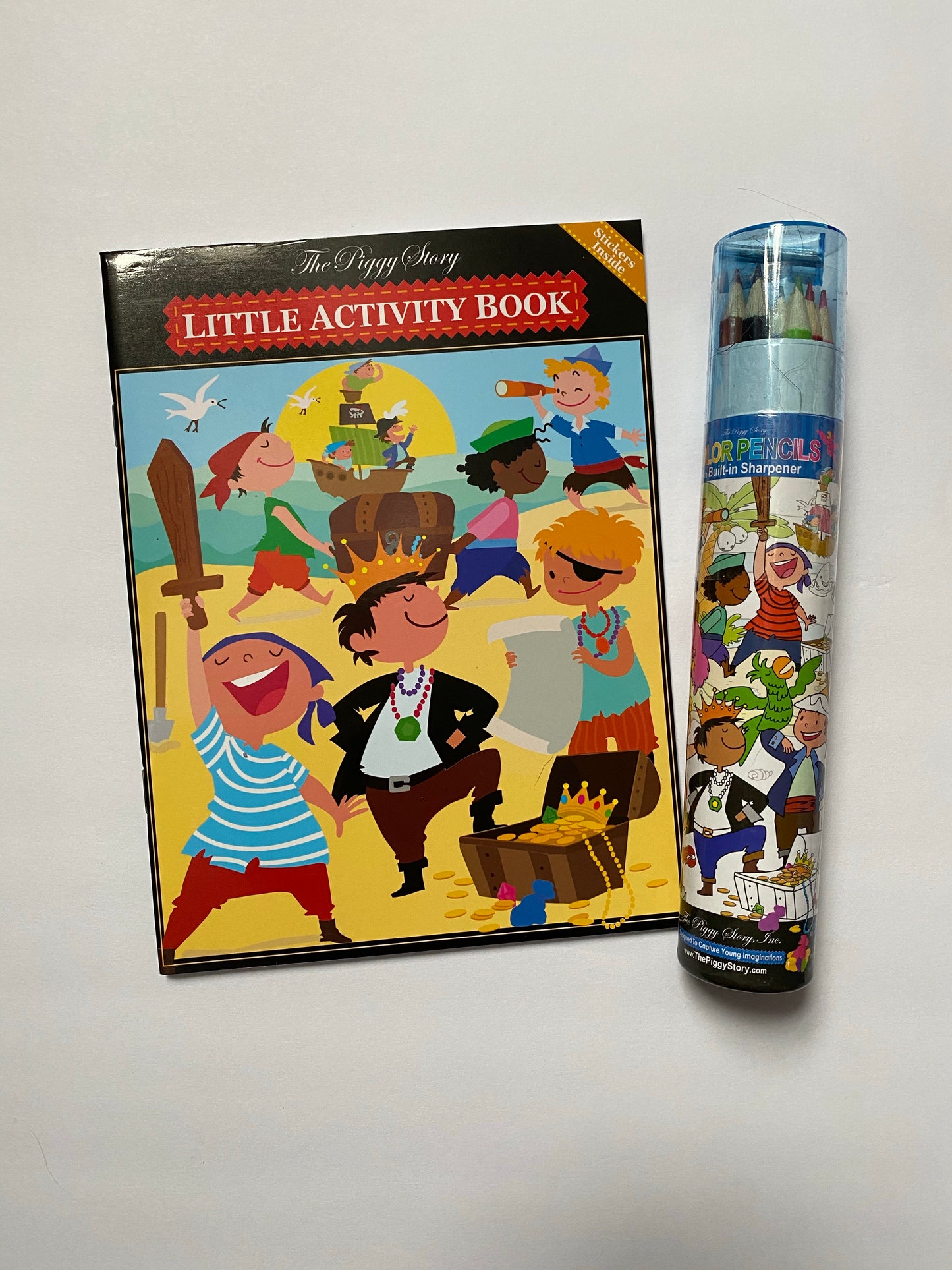 Pirate Activity Book w. pencils