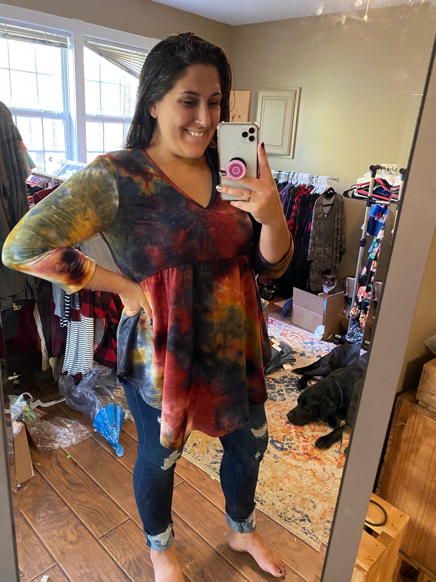 Mars Tie Dye Babydoll