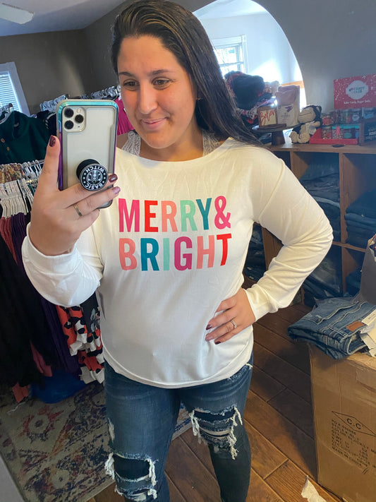 Merry & Bright Pull Over