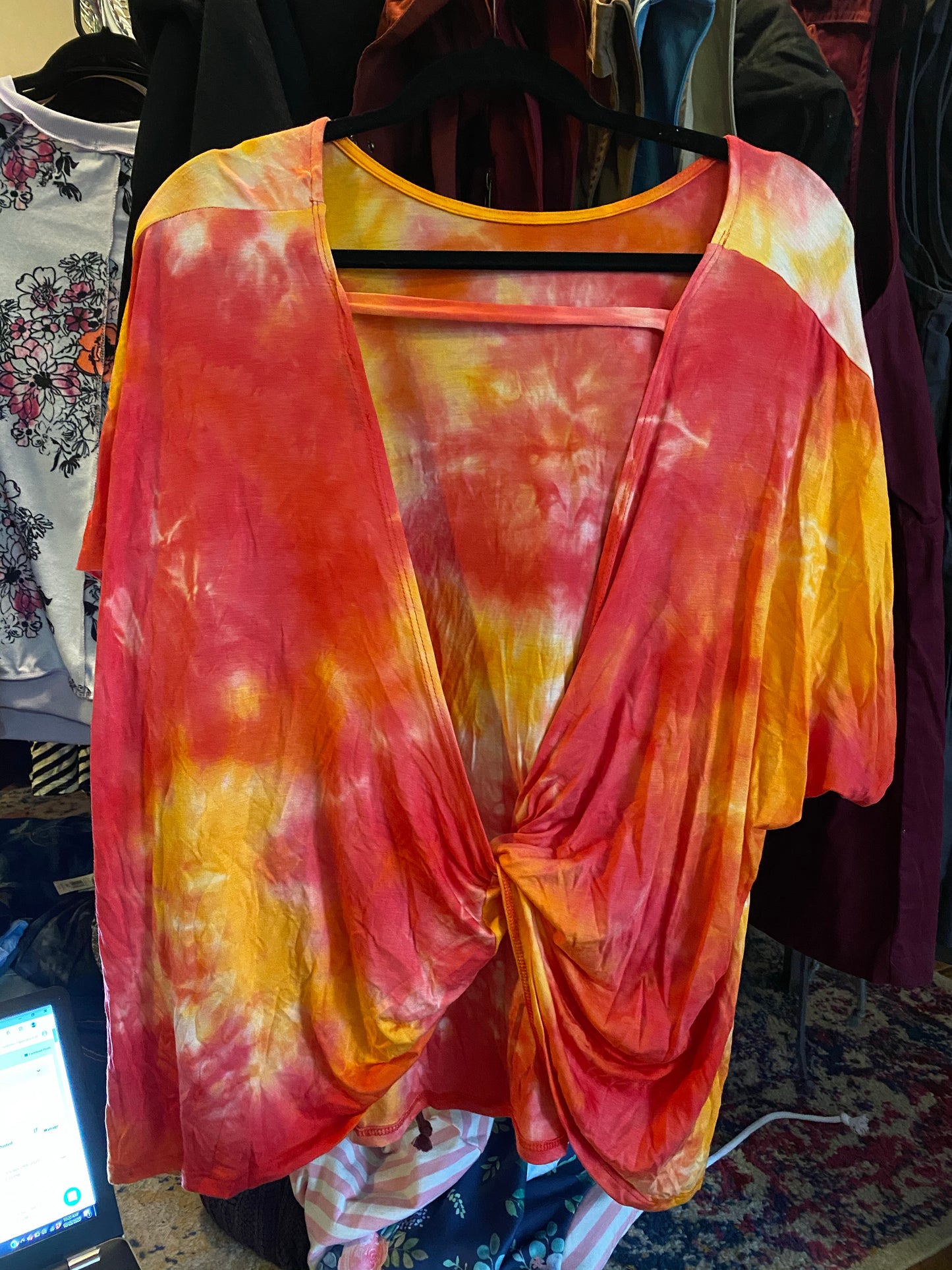 Coral reef open back top