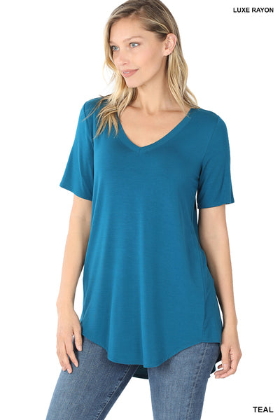 Teal Basic Tee